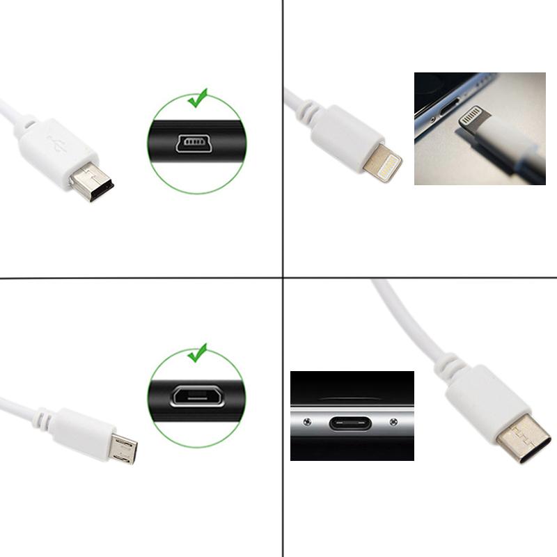 Универсальный USB-кабель 10 в 1, многофункциональный зарядный кабель, совместимый с несколькими сотовыми телефонами, наушниками Blutooth, динамиком, MP3-плеером и многим другим