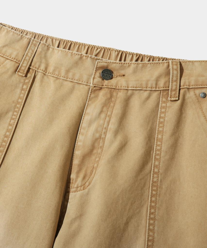 Dimiteulibeullaeg Essential Fade Wash Усталые брюки_Бежевый