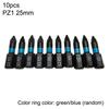 10PCs Magnetic Batch Head Alloy Steel Screwdriver Bit 25mm PZ1 PZ2 PZ3 Screwdriver Bit Hex Shank Driver Bit Hand Tools
