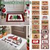 Christmas Carpet Entrance Door Non-slip Absorbent Foot Mat Thick Porch Carpet Mat