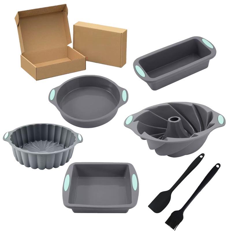 Силиконовая форма для торта, устойчивая к высоким температурам – Легкое извлечение для выпечки шифона, тостов, печенья и маффинов