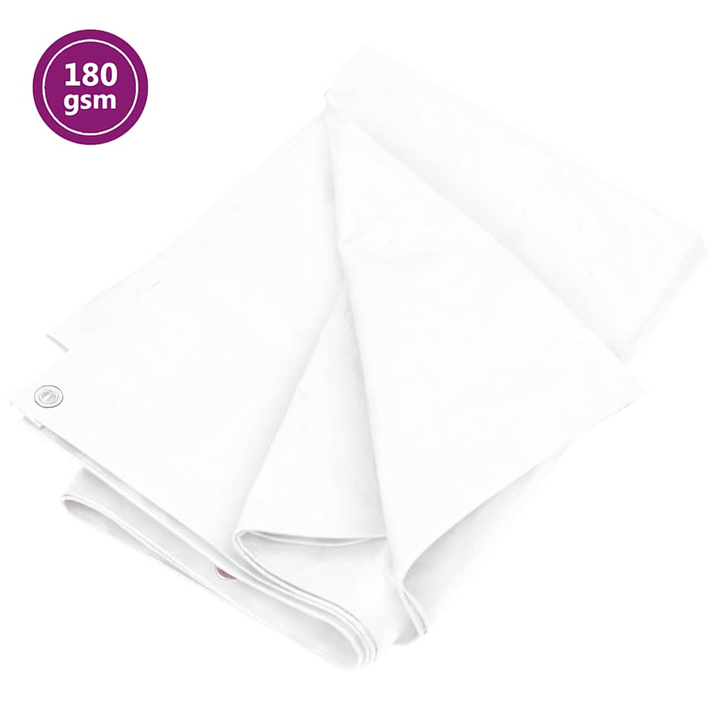 Cover Sheet 180 g m² 4 x 8 m White HDPE