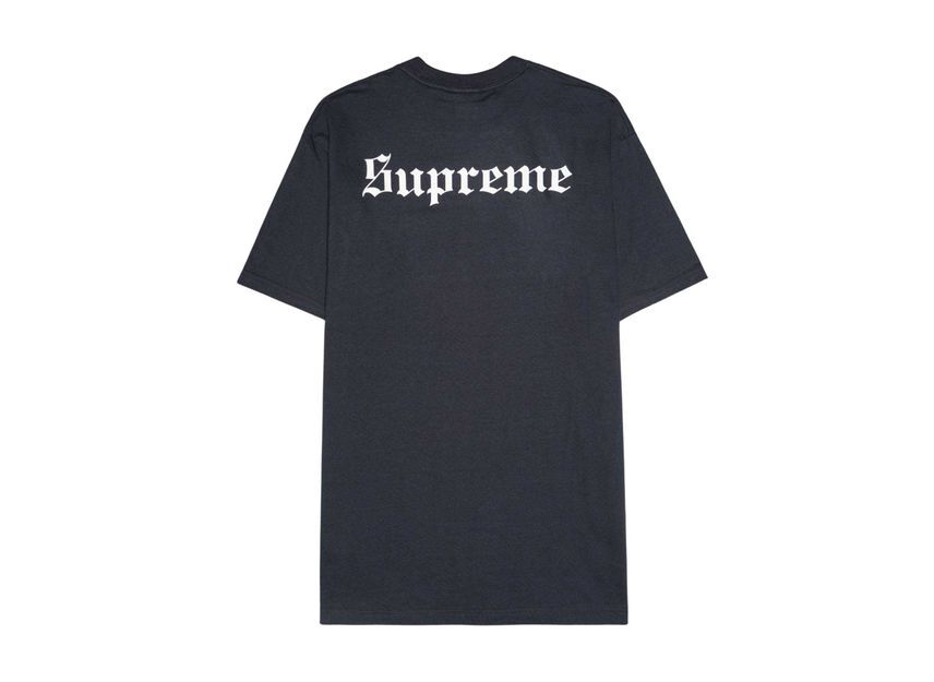 Supreme Футболка Белоснежка Темно-синяя