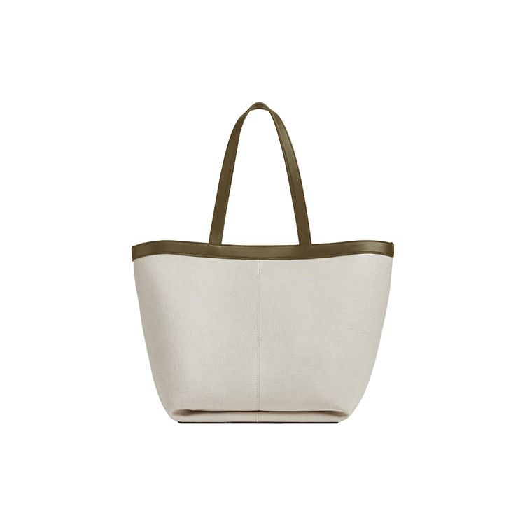 Bottega Veneta Intrecciato Woven Canvas Tote Bag Women tote bags Natural Earth-Brown 754914V3BO19363