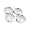 ACROPIX Wheel Center Hub Caps 58.5mm Diameter 5 Lugs Auto Wheel Tire Center Hub Cap Cover Silver Tone 4pcs