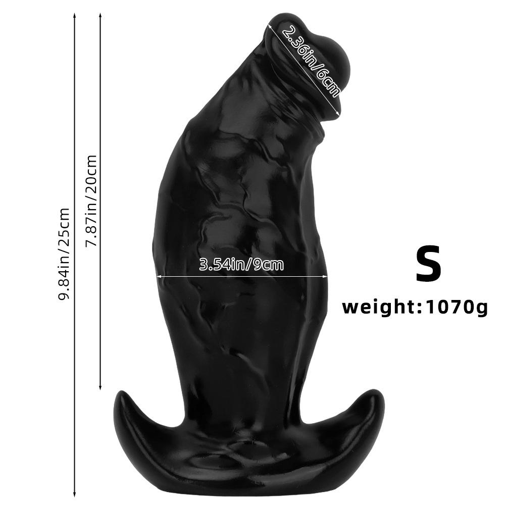 Большой ПВХ Мягкий Дилдо Фистинг Голова Дракона Анальная Пробка Мастурбатор Анальный Дилататор Взрослая Секс-Игрушка Большой Член Страпон Пенис