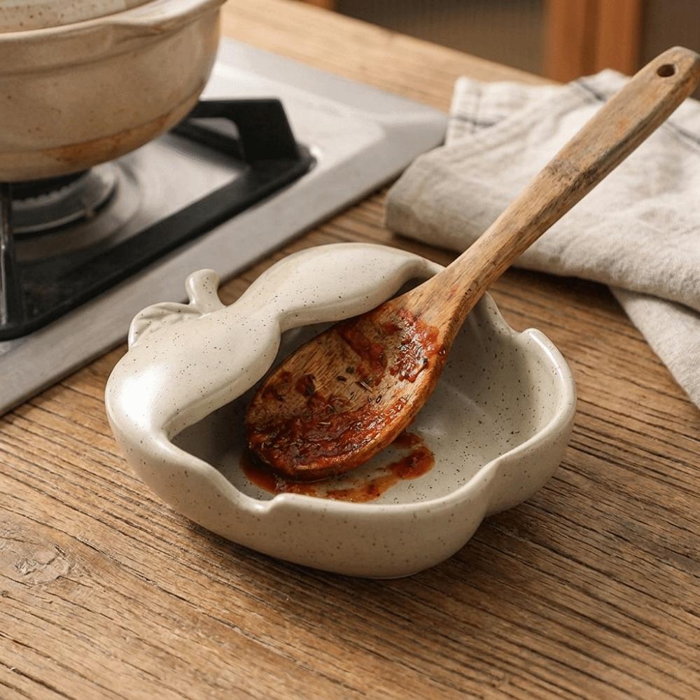 Heat-Resistant Spatula Holder Minimalist Chopstick Drain Storage Rack Chopstick Rest Dinning Table