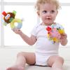 Ovce Baby Comfort Plush Toy Puzzle Bell Cloth Doll Color Label Rattle