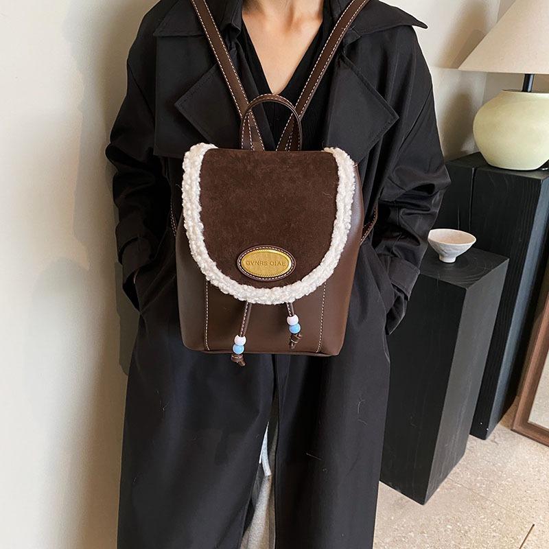 Рюкзак высокой ценности осень и зима новый ретро матовый ПУ маленький рюкзак модная сумочка