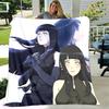 1pc Blanket Hinata Hyuga Print Design, Lightweight Blanket for Sofa, Bed- Soft &Warm, Gift for All Seasons Like Christmas, Halloween