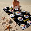 Pittsburgh Football  Microfiber Beach Towel, Lightweight And Quick-Dry, for Summer Travel, Beach Essential, Swimming Pool