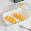 Fruit Bowl with Lid Decorative Dish Food Serving Tray Holder for Home Office