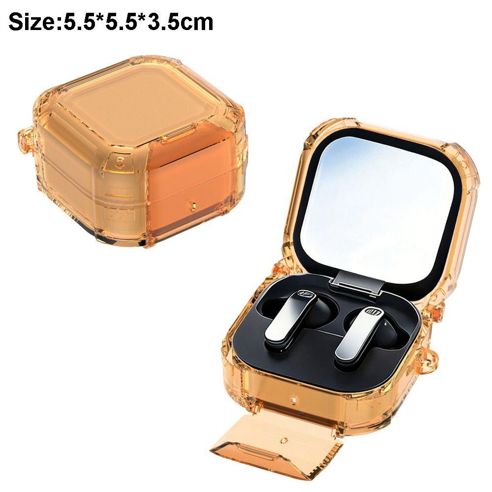 with Phone Stand Protective Case Transparent Earbuds Cover for Samsung Galaxy Buds4/4pro Travel