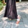 Dimanaf 2025 Plus Size Dress Summer Women Black Sleeveless Vintage Loose Maxi Basic Style Holiday New Dress