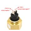 1 Piece Water Temperature Sensor 14mm 17mm 21mm Water Temp Sensor for Universal Engine Meter Sensor 1/4 NPT 3/8NPT 1/2NPT