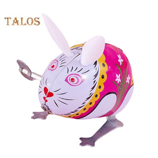 1/4 шт. заводная игрушка в виде животного ностальгическая винтажная детская взрослая заводная пружина металлическая прыгающая лягушка петух крыса кролик игрушка сувениры для вечеринки