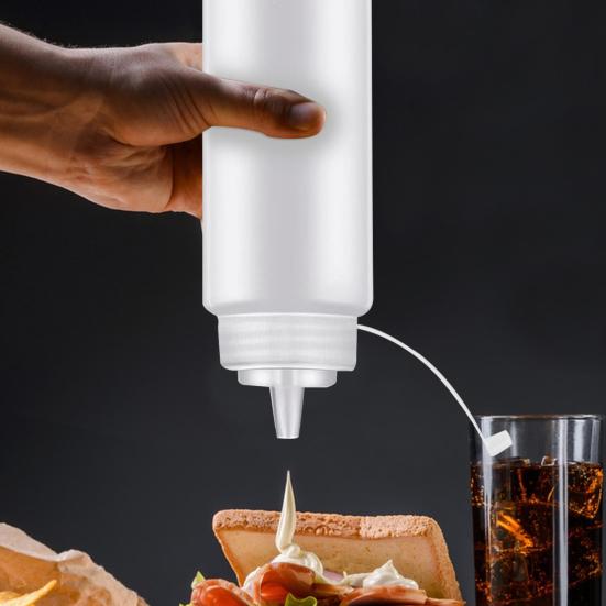 4 шт., кухонные пластиковые бутылки для дозирования приправ с крышкой, многофункциональная бутылка для выдавливания пигмента, 250 мл, бутылки для выдавливания приправ без BPA для