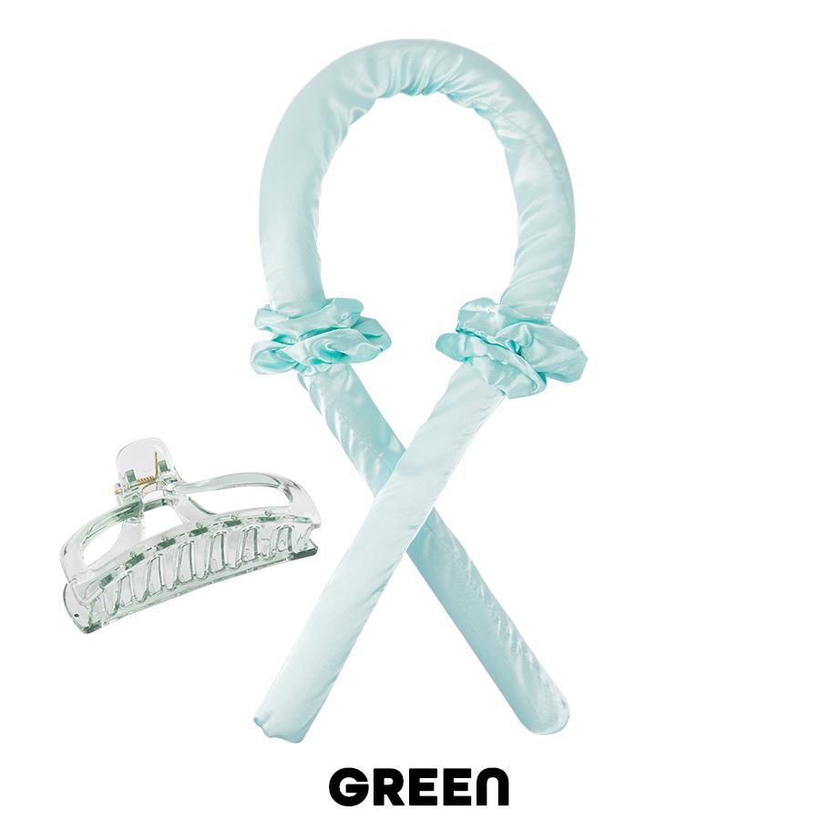 1 комплект, термобигуди для волос, повязка на голову, щипцы для завивки волос, лента для завивки без нагрева, с заколками для волос, кудри для сна, шелковая лента, бигуди для волос