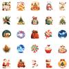 50 Christmas Personality Festive Cartoons Kids Stickers Party Decoration Diy Water Cup Notebook Stickers