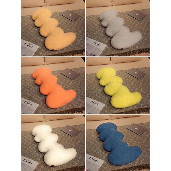 Роскошная длинная подушка «Волна»: Стильная подушка для спинки дивана, кровати или общежития - Идеальный подарок для пар.