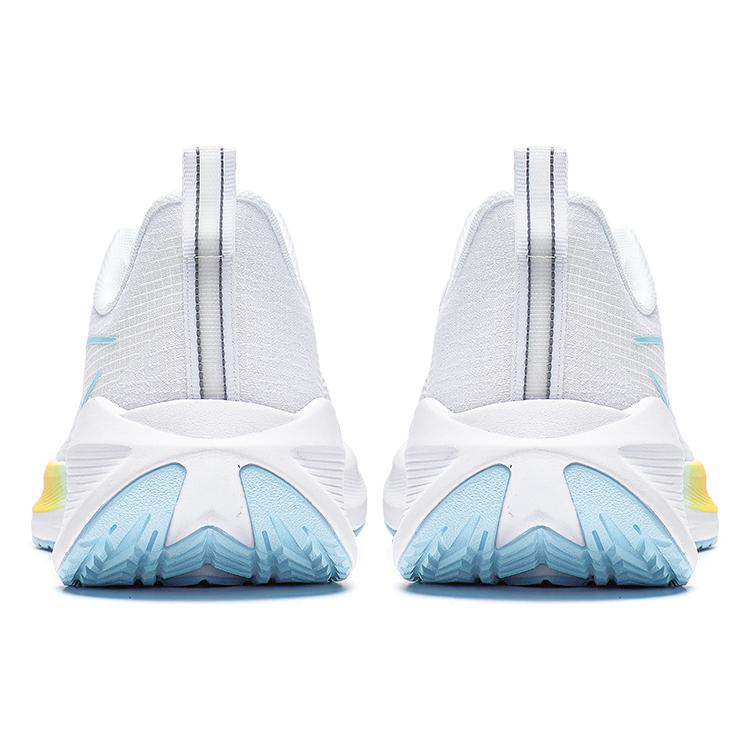 Li Ning Wuyue Амортизирующие Скользкие Устойчивые к истиранию Дышащие Низкие Повседневные Беговые Кроссовки Мужские Белые ARST003-1