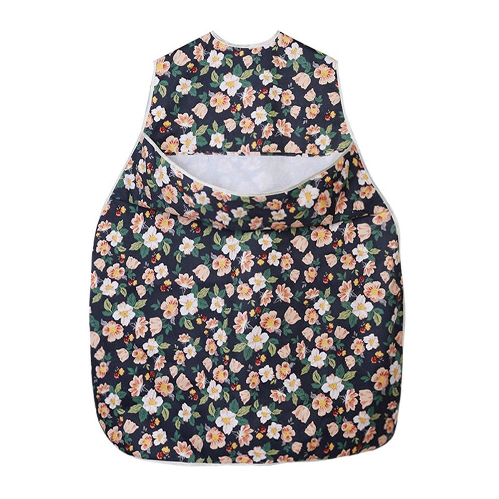 Oil Proof Adult Bibs Washable Elderly Bib Dirty Resistant Mealtime Bib Elderly Care