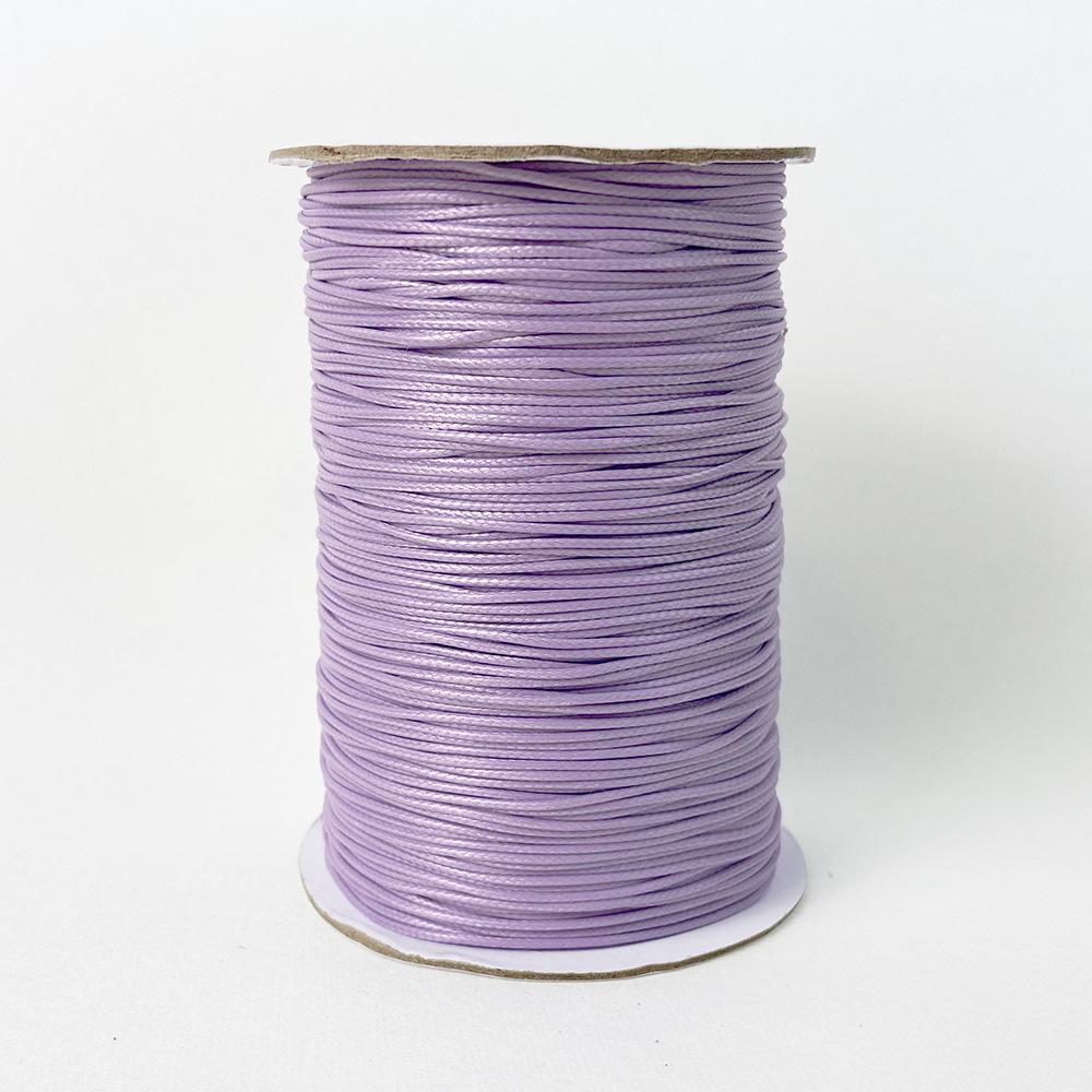 Корейская вощеная веревка 1 мм: Ювелирные изделия и подвеска Ожерелье/Плетеный браслет с ПУ кожей