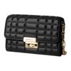 Michael Kors MK Tribeca Кожаная Сумка на Плечо с Логотипом Большая Женская Сумка Черная 32S4G2RC9L-BLACK