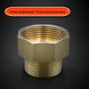 Copper Reducing Threaded Coupling Adapter for Male/Female: 1/2", 3/8", 1/4", 1/8" Connector