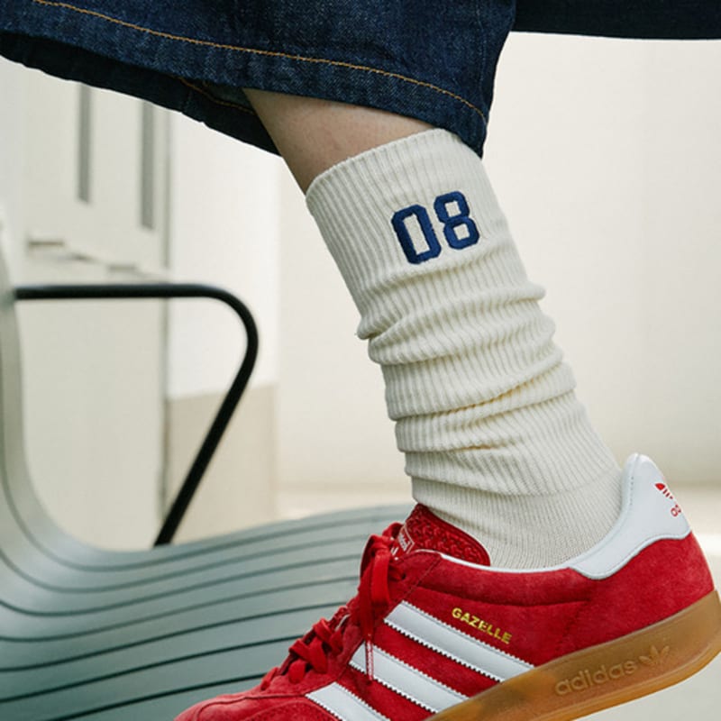 GREENBUTTER Носки до середины икры для рукоделия (военно-морской флот)