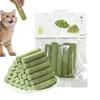 5Pcs/Bag Cat Grass Teeth Grinding Stick Pet Snack Hairball Removal Mild Hair Cat Teeth Cleaning Stick Nutrition Fatten Pet Foods