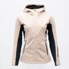 Women's ROSSIGNOL Fitted Softshell Jacket In Powder Pink with Hood and Black Zip Pockets