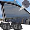Солнцезащитный козырек на боковое окно автомобиля, средство от комаров, сетчатая сетка, для большинства небольших автомобилей, носки для окон автомобиля, защита детей