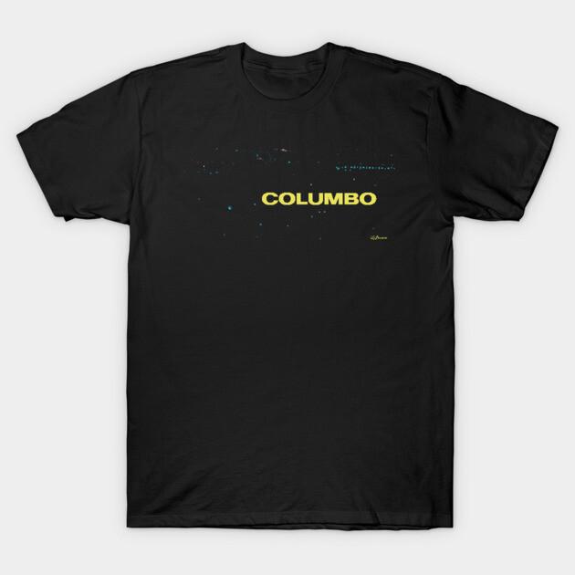 Asian Size Cotton Unisex Tshirt Print T-shirt Columbo Intro T-shirt No-Cut Print Regular Fit