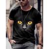 Men's T Shirt Animal Funny Short Sleeve T Shirt 3D Print O-Neck Shirt Exaggerated Designer Party Summer Casual Clothing Apparel