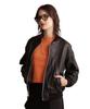Schott Women's Bowery Jacket, F 011, Black, 782-5950604