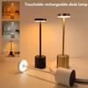 LED Rechargeable Touch Metal Table Lamp Writing Lamp Bedside Creative Ambient Lights Bar Outdoor Decoration Night Lightings