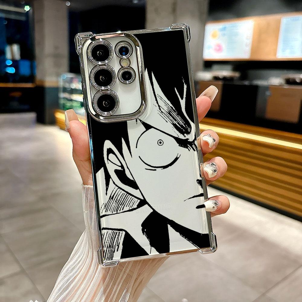 Чехол One Piece Для телефона Galaxy S26 Ultra Чехол Sanji Zoro Luffy Для Samsung S26 S25 S24 S23 S21 Ultra S20 FE S25 Plus 5G Чехол