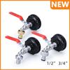 Replacement Valve Fitting 1/2'' 3/4'' Water Coupling Adapter Coarse Thread IBC Tank Tap Connecter