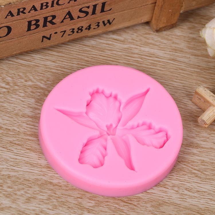 Форма для мыла ручной работы, силиконовая форма для помадки с цветком, сделай сам, форма для украшения шоколадного торта, ювелирных изделий