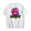 Devil Bear Graphic T-Shirt - Colorful Cartoon Design Unisex Tee