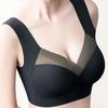 Women Sport Bras Lace Plus Size Bralette Backless Seamless Bra Brassiere Vest Gathers Shock-Proof Gym Fitness Crop-top Yoga Exercise Tank Bra