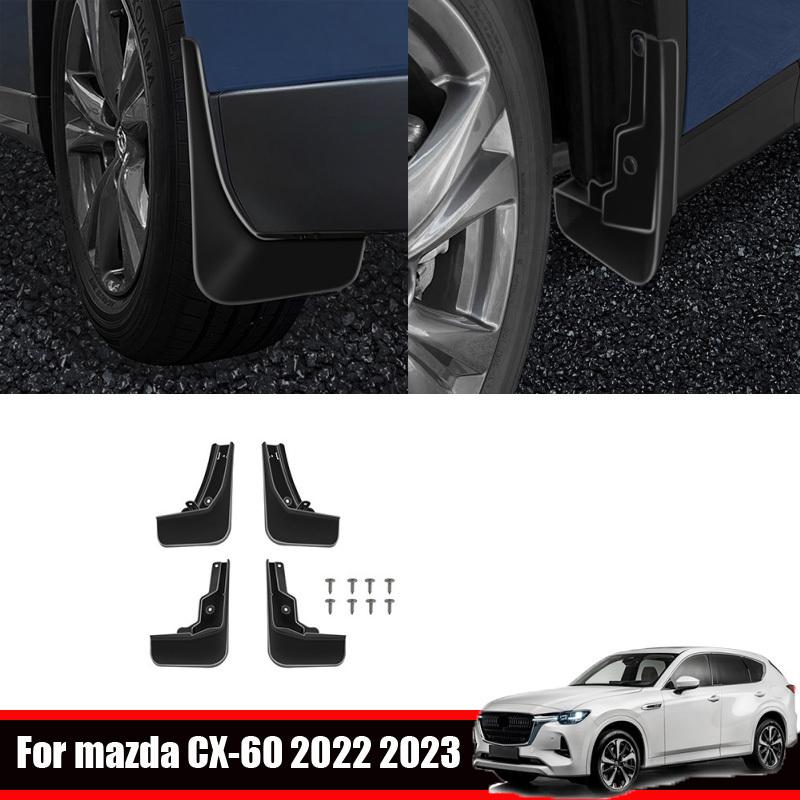 For Mazda CX-60 CX60 CX 60 2024 Mudguards Mud Flaps Splash Guards Front Rear Wheels Fender Car Accessories