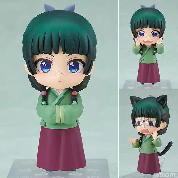 Q Version Anime Girl Figure: Cute, Beautiful, Replaceable Face Toy Ornament - Ideal Birthday Gift