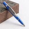 Chinese Enterprises Supply Metal Hollow Steel Brushed Ballpoint Pens Creative Personalized Business Gifts Advertising Pens Rotating Neutral Pens