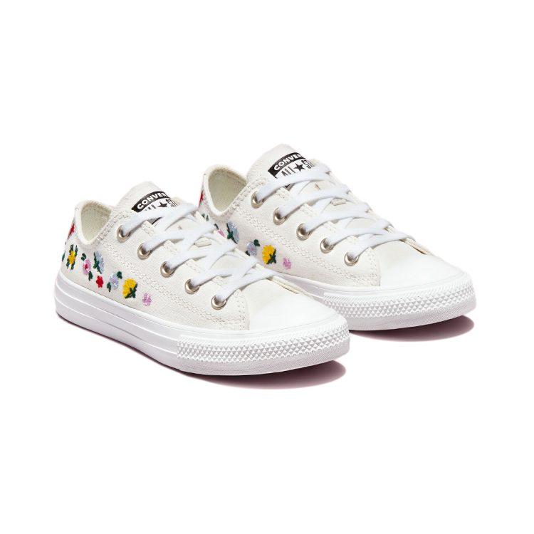 Converse Chuck Taylor All Star Low PS 'Цветочная вышивка' A02211C