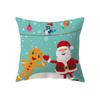 Наволочки с рождественской тематикой Аксессуары для автомобиля Офис Санта-Клаус Гостиная Диван Домашние наволочки