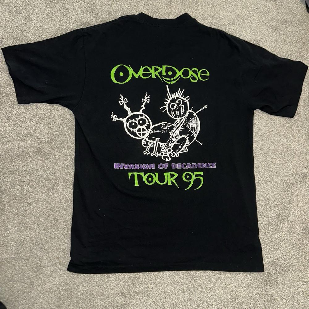 Vintage Overdose Invasion Of Decadence Tour T-shirt Clasic unisex S-5XL PN031 Unisex T-Shirt