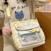 Preppy Style Student Crossbody Bag Sweet Y2K Anime Display Bag Cartoon Shoulder Ita Bag  School