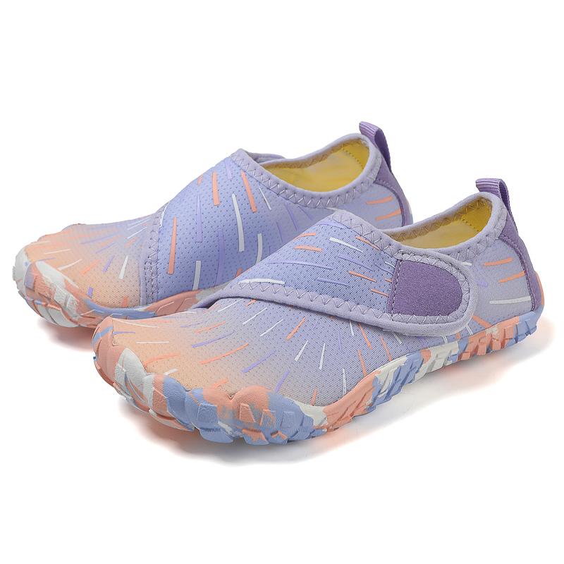 Детская водная обувь Детская аква-обувь Дренажные пляжные спортивные сандалии Быстросохнущие плавание босиком Кроссовки для катания на лодках, дайвинга и серфинга